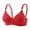Red, variant on Bixock Plus Size Bra for Women No Underwire Wireless Seamless Tank Bra Fixed Cups Abjustable Wide Straps Thin Soft Support Everyday Women Under Wear