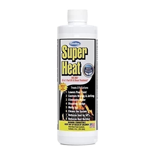 ComStar Super Heat 8 oz Heating Oil & Diesel Fuel System Treatment Cleaner