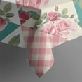 thumbnail image 5 of Pioneer Flower Floral Print Pattern Square Tablecloth,Waterproof Square Table Cover,Wipeable Spillproof Washable Table Cover for Home Kitchen Party Decor 42"X42"(107x107cm), 5 of 6