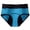 Blue, variant on Gyujnb Women High Rise Period Briefs, Contrast Waistband, Air Permeable Construction, Absorbent Inner Gusset,XXL