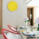 thumbnail image 5 of Reloj de pared silencioso, redondo, fácil de leer, reloj decorativo de estilo minimalista moderno, 5 of 6