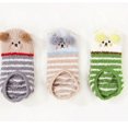 thumbnail image 3 of KEINXS Cute Animal Fuzzy Velvet Short Slipper Socks Fluffy Warm Non-Slip Hosiery, 3 of 20