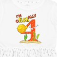 thumbnail image 4 of Inktastic I'm O-fish-ally Four Cute Puffer Fish Fourth Birthday Girls Toddler Dress, 4 of 5