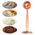 thumbnail image 2 of Stainless Steel Coffee Scoop 2-In-1 Espresso Measure And Tamper Spoon, 2 of 5