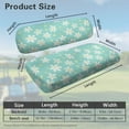 thumbnail image 3 of FUIALDOLG Blue Golf Cart Seat Covers Universal Fit for Club Car Precedent Ordinary Seat Cushion, Daisy Floral Print Fashion Golf Cart Decorations Soft and Comfortable, Breathable & Easy to Clean, 3 of 8