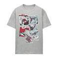 thumbnail image 1 of Spider-Man Womens Panel Collage Heather T-Shirt, 1 of 6