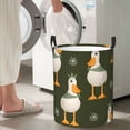 thumbnail image 5 of Haiem Mallard Ducks Wild Birds Print Laundry Basket, Laundry Hamper, Collapsible Laundry Baskets, Dirty Clothes Hamper, Waterproof with Handles for College Dorm, Family-Small, 5 of 6