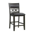 thumbnail image 2 of Picket House Furnshings Taylor Faux Leather Counter Side Chair Set in Walnut, 2 of 15