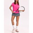 thumbnail image 4 of Weardear Workout Tops for Women UPF 50+ Yoga Shirts Short Sleeve Athletic Tops with Side Slits Loose Fit Running Gym Tee Top, 4 of 7