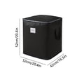 thumbnail image 3 of Extra Large Waterproof Duffle Bag, Heavy Duty Collapsible Moving Storage, Ultra Lightweight Folds Flat, Black for Camping Sports Beach Gym, 3 of 6