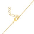thumbnail image 3 of Sanrio Hello Kitty Womens Yellow Gold Plated Letter Bracelet - Cubic Zirconia Initial B Bracelet - Officially Licensed, 3 of 5