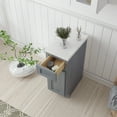 thumbnail image 4 of Vanity Art 12 Inch Small Bathroom Vanity Cabinet with Soft Closing Drawer and Door, Single Door Right Offset Shaker Design Floor Mount Side Bathroom Organizers and Storage, VA4012-1S, 4 of 10
