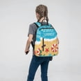 thumbnail image 5 of Fuzoiu Hello Summer1 Print Lightweight Daypack,Weekender Bag for Men and Women, Travel Backpack with Padded Straps for School, Travel & Work, 5 of 7