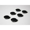 Ghent's Plastic Rare Earth Magnets 6 Pack in Black