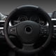 thumbnail image 2 of Funda para volante de coche de 38 cm - Seda suave y transpirable - Funda universal antideslizante - Duradera y segura - Fundas para volante de coche, camión y SUV, 2 of 5