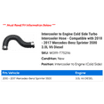 thumbnail image 2 of Intercooler to Engine Cold Side Turbo Intercooler Hose - Compatible with 2010 - 2017 Mercedes-Benz Sprinter 3500 3.0L V6 Diesel 2011 2012 2013 2014 2015 2016, 2 of 2