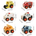 thumbnail image 5 of 6Pcs Wooden Cars for Toddlers 1-3,Car Toys,Push and Go Vehicle,Kid Vehicle Toys,Hand Push Car Toys for 1+ Year Old,Montessori, 5 of 7