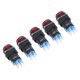 thumbnail image 5 of 25Pcs Button Switch Momentary Self Locking 8 Pin 16mm Round with Light 12V for ControlRed, 5 of 5