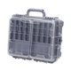 thumbnail image 5 of Caja de aparejos de pesca, contenedor para señuelos, líneas, anzuelos, caja de accesorios de pesca, multiusos Gris, 5 of 9