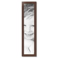 thumbnail image 2 of ArtToFrames 9" x 42" Honors Mahogany with Gold Picture Frame, 9x42 inch Brown Wood Poster Frame (WOM-5156), 2 of 7