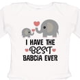 thumbnail image 4 of Inktastic Grandchild Best Babcia Ever Boys or Girls Long Sleeve Baby Bodysuit, 4 of 5