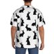 thumbnail image 3 of Fotbe Black Rabbit Camisa Estampada de Manga Corta para Hombre, Casual de Verano, Estilo Playero, Sin Arrugas-XX-Large, 3 of 5