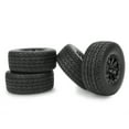 thumbnail image 4 of Pneu RC Pneu, Pneu en Caoutchouc RC, 4Pcs Résistant Solide Durable RC Pneu en Caoutchouc Antidérapant pour HSP 1/10 RC Camion Court-Course 1/10 Slash 10044, 4 of 8