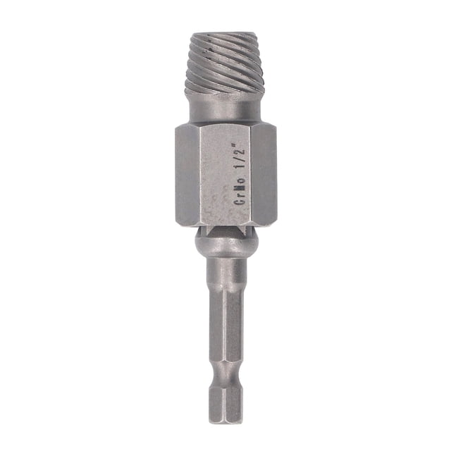 Damaged Screw Extractor, High Carbon Steel Rustproof Damaged Screw Extractor Set 15Pcs for Repair Maintenance
