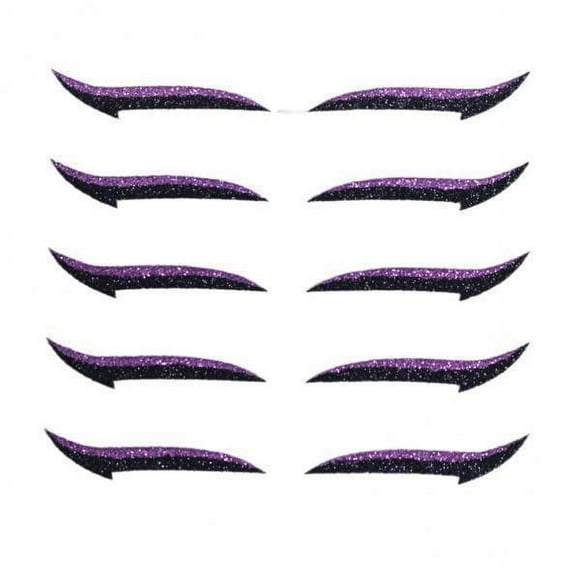 2 pegatinas inteligentes para delineador de ojos, cinta auxiliar para párpados, sombra de ojos, tira de línea de ojos brillante, herramienta de maquillaje 4 piezas