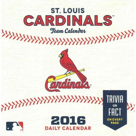 St Louis Cardinals 2016 Calendar - 0