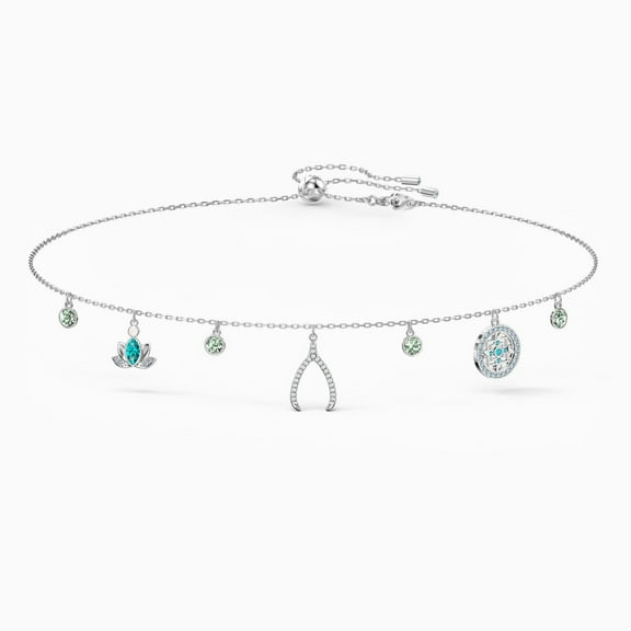 Swarovski SYMBOLIC CHARM NECKLACE, Rhodium Plated -5521449