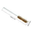 thumbnail image 2 of 16mm OD Copper Cleaning Brush, 2pcs Tube Cleaning Brush Piping Copper Wire Chimney Cleaning Brush Round Bristles, 2 of 5