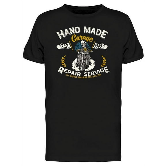 . Hand Made, Repair Service T-Shirt Men -Image by Shutterstock, Male Large