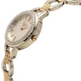 thumbnail image 3 of Caravelle 45L157 Women's Crystal Dress Silver Dial Two Tone Bracelet Watch, 3 of 5