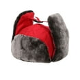 thumbnail image 3 of Winter Hats for Men Women Trooper Hunting Hat Ushanka Fleece Warm Hat Ski Hat with Ear Flaps Windproof Waterproof Warm Hat, 3 of 7