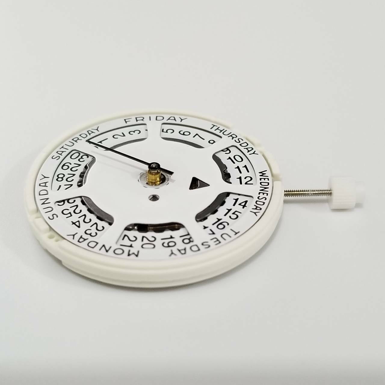 1x  25.60MM Quartz Watch Movement, 3 Hand, 1 Jewel, Date at the 3 Watch DIY Accessory for Swiss