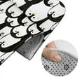 thumbnail image 5 of Yiaed Cartoon Penguin Print Bathroom Mat Set 2 Pieces Mat Anti-Skid Pad Ultra Soft and Absorbent Bathroom Bath Mat Contour Bath Rugs for Toilet Base, 5 of 6