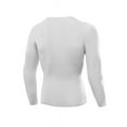 thumbnail image 2 of Men's Compression Baselayer Long Sleeve Shirt Cool Dry Athletic Sports Tops, 2 of 2