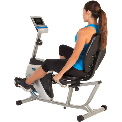 ProGear 555LXT Magnetic Tension Recumbent Exercise Bike with Workout Goal Setting Computer - image 4 of 17