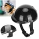 thumbnail image 3 of Casco para mascotas, Casco de Motocicleta para Perros ABS Negro de Con Correa de Barbilla Ajustable Protección Solar Casco de Seguridad para Mascotas para Caminar Andar en, 3 of 7