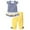 Blue, variant on Little Girls cute Outfits Ruffle Sleeve Tops and Capris Legging Clothing Striped outfits 4Y
