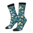 thumbnail image 1 of Balery Floral Calcetas Largas con Estampado para Hombre y Mujer – Suaves y Transpirables, Talla Única (US 5-11), 1 of 6