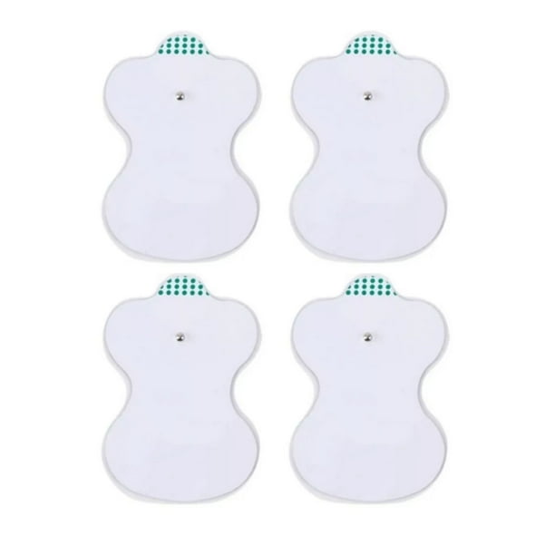 Juego de 50 parches de electrodos para terapia de electroterapia, almohadillas estimuladoras para accesorios de instrumentos de masaje