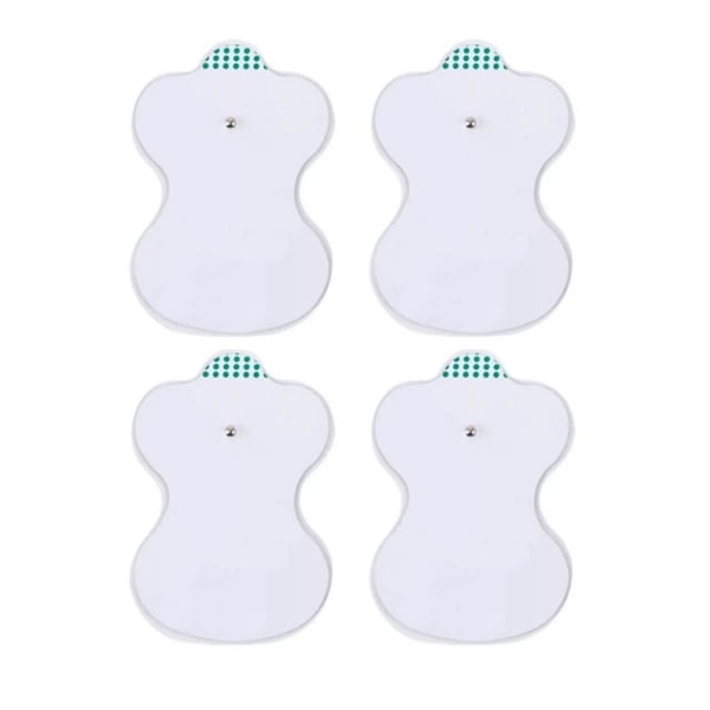 Juego de 50 parches de electrodos para terapia de electroterapia, almohadillas estimuladoras para accesorios de instrumentos de masaje