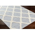 thumbnail image 3 of Hauteloom Andra Recycled Material Living Room, Bedroom Area Rug - Gray, Purple - 9' x 12', 3 of 7