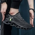 thumbnail image 5 of Fashion Men Athletic Walking Tennis Shoes Casual Sports Gym Running Sneakers, 5 of 11