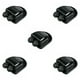 thumbnail image 1 of Kenally Panel solar Caja de prensaestopas de entrada de cable doble Cubierta de yate Campervan Camper Black Negro 5piezas, 1 of 6