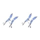 thumbnail image 1 of Sonducket Correa para el hombro Pieza reemplazada Cordón de la Instalación práctica Soporte de carga Alta resistencia Duradero Ajustable Azul 2Conjunto, 1 of 6