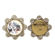 thumbnail image 1 of Broche de Flores Unbranded con Ilustración de Acuarela para Mujeres y Niñas, 1 of 3