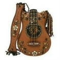 thumbnail image 2 of Mary Frances 09-110 Hall Of Fame Shoulder Bag Guitar Brown Handbag Music Tan NEW, 2 of 2